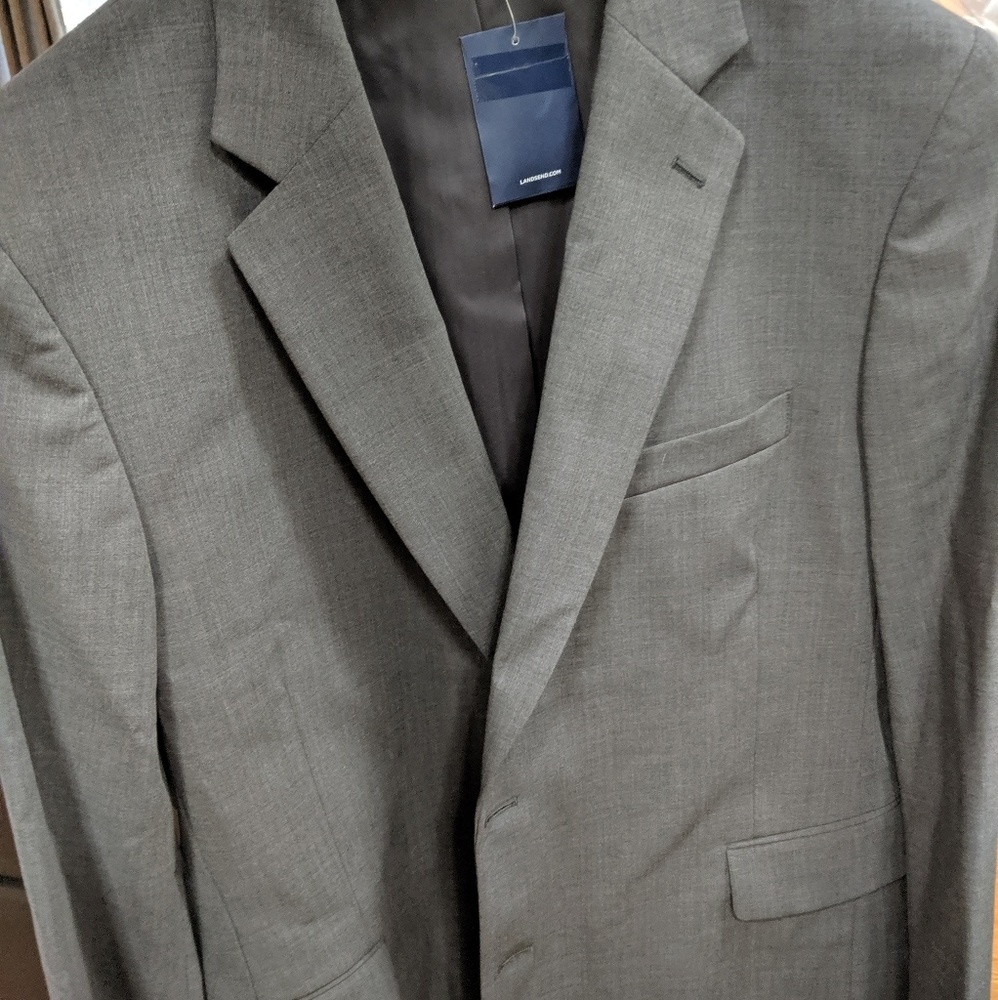 Charcoal Grey Men's Suit Jacket